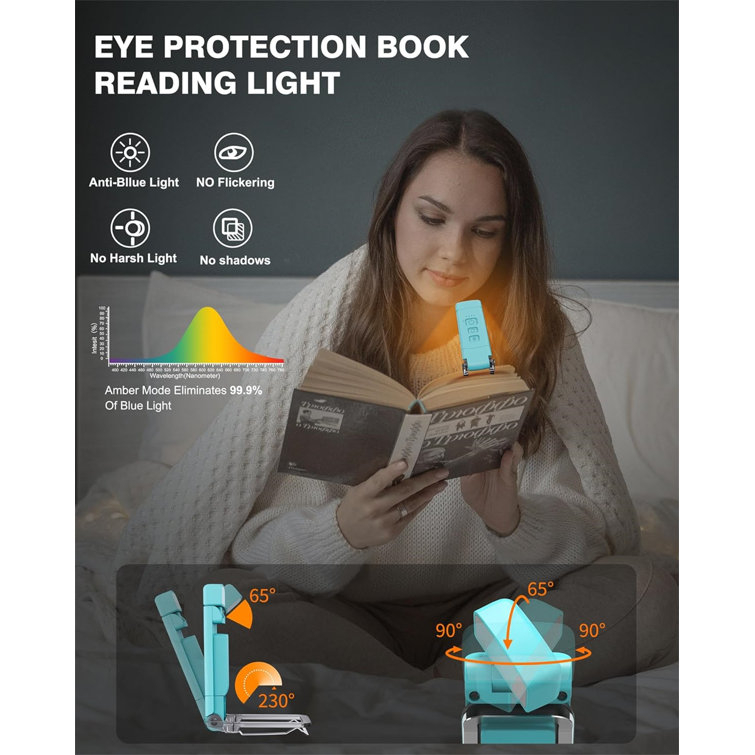 sawpy Book Light With Timer Wayfair